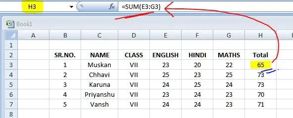 Functions in Microsoft Excel