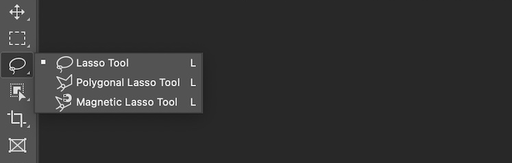Lasso tool photoshop