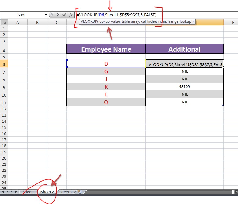 How To Use Vlookup And Hlookup In Microsoft Excel 6694