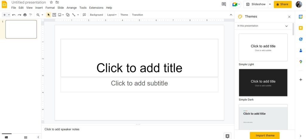 google slides tutorial
