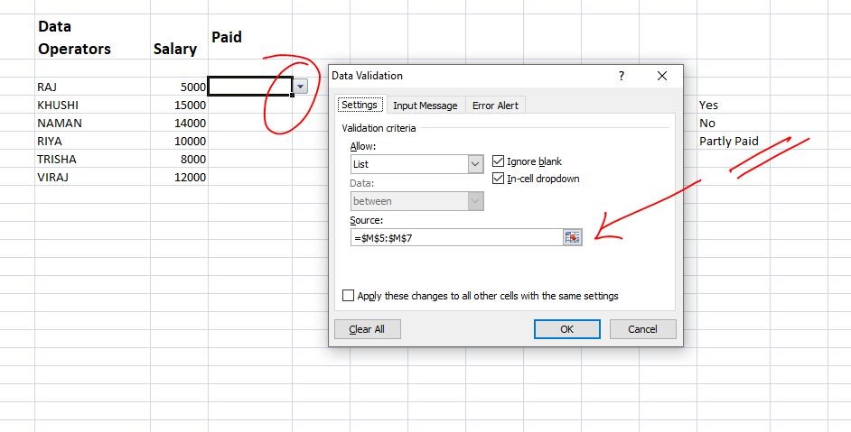 Data Validation In Excel Comprehensive Tutorial ESS Institute