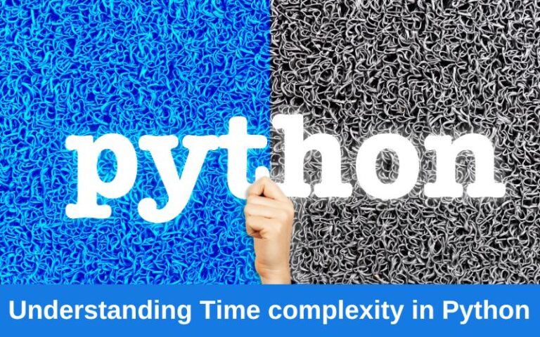 Time Complexity In Python W3schools