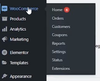 woocommerce settings in wordpress