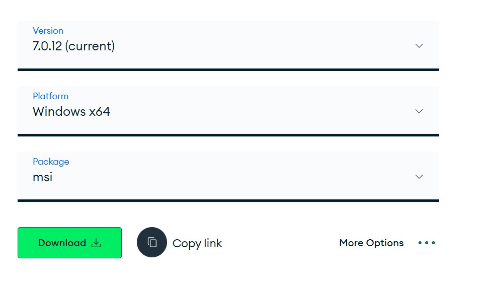 mongodb installation steps