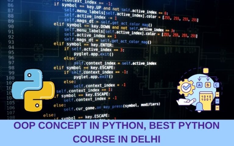 OOP Concepts in Python, examples | Best Python course in Delhi
